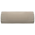Deck Chair Headrest Taupe 40x7.5x15 cm Textilene
