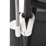 Camping Chair Parasols 2 pcs Green 105 cm - Rear View