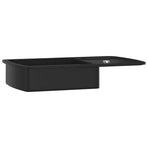 Granite Kitchen Sink Single Basin Black