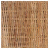 Footrest with Cushion Natural Rattan - Rear View