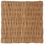 Coffee Table 47x47x28 cm Natural Rattan