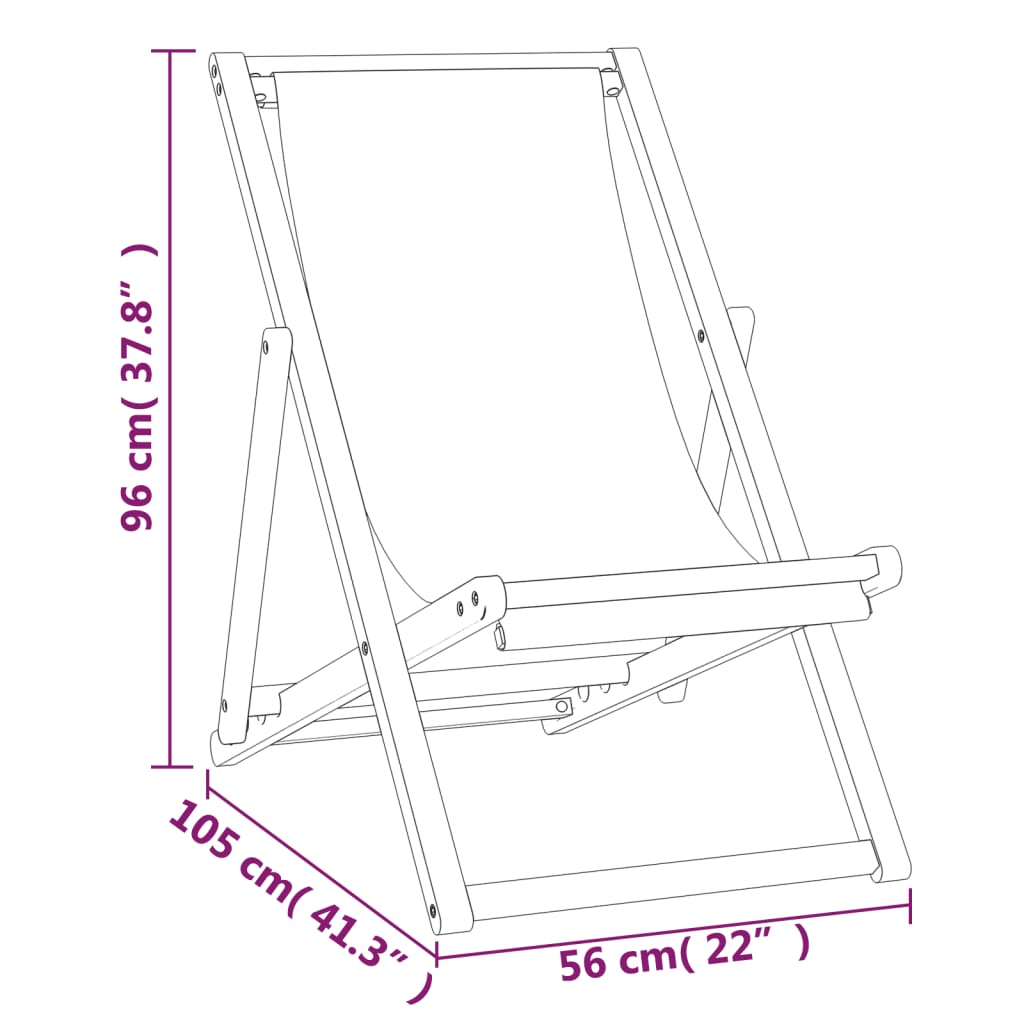 Folding Chair Solid Teak Wood Green