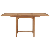 Extending Garden Table (110-160)x80x75cm Solid Teak Wood