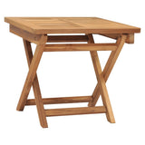 Sun Lounger with Table Solid Teak Wood - Low Angle