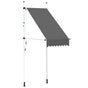 Manual Retractable Awning 100 cm Anthracite