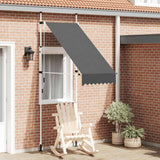 Manual Retractable Awning 100 cm Anthracite