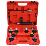 14 Piece Cooling System & Radiator Cap Pressure Tester - Side View