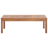 4 Piece Garden Lounge Set with Cushions Solid Acacia Wood - Top-Down View