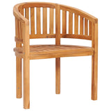 Banana Chair Solid Teak Wood - Front View