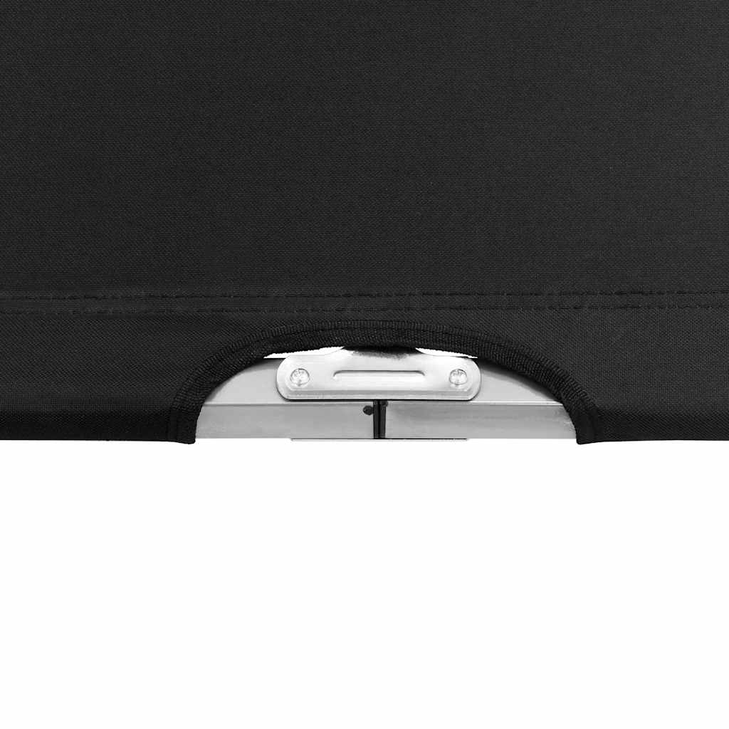 Camping Bed 210x80x48 cm XXL Black
