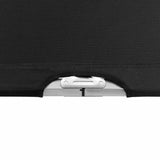 Camping Bed 210x80x48 cm XXL Black