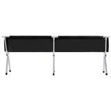 Camping Bed 210x80x48 cm XXL Black