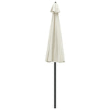 Garden Parasol with Aluminium Pole 270 cm Sand White