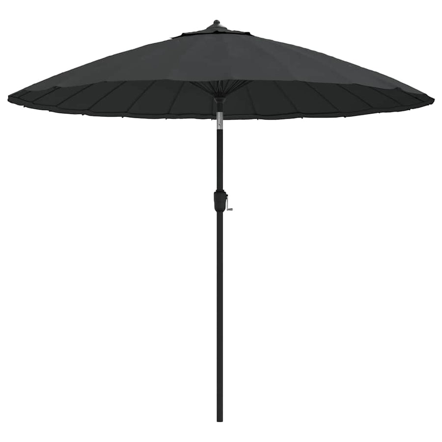 Garden Parasol with Aluminium Pole 250 cm Anthracite