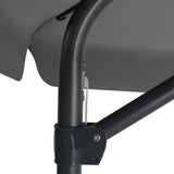 Garden Parasol with Steel Pole 300x250 cm Anthracite