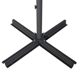 Garden Parasol with Aluminium Pole 600 cm Anthracite