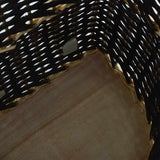 Firewood Backpack with Carrying Belts 50x44x58 cm Natural Willow - Extra Image