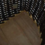 Firewood Backpack with Carrying Belts 57x51x69 cm Natural Willow