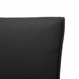 5 Piece Garden Lounge Set with Cushions Poly Rattan Grey