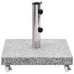 Parasol Base Granite 30 kg Square Grey