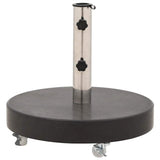 Parasol Base Granite 30 kg Round Black