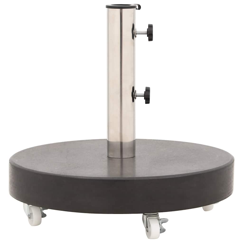 Parasol Base Granite 30 kg Round Black