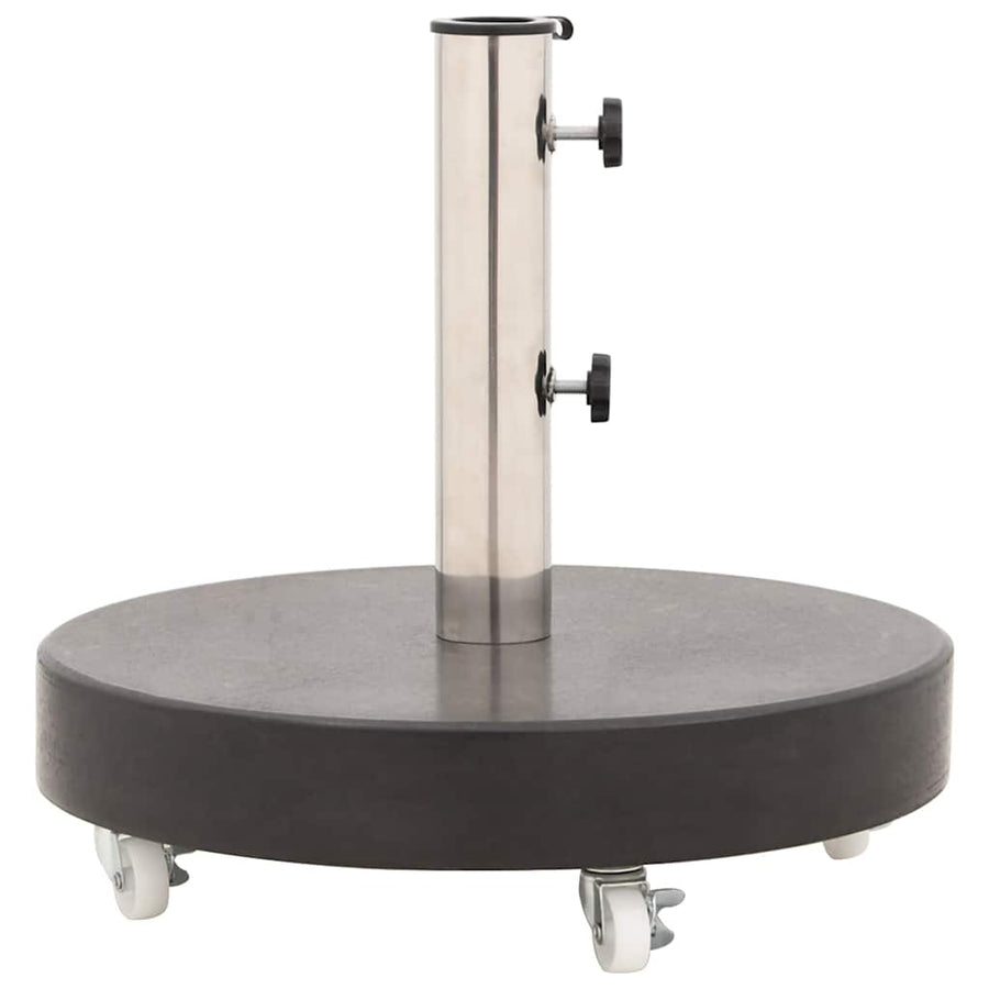 Parasol Base Granite 30 kg Round Black