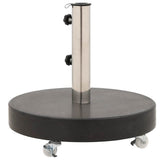 Parasol Base Granite 30 kg Round Black