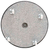 Parasol Base Granite 30 kg Round Black - Low Angle