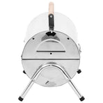 Portable Tabletop Charcoal BBQ Grill Stainless Steel Grids