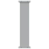 Patio Retractable Side Awning 60x300 cm Black