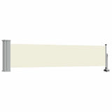 Patio Retractable Side Awning 60x300 cm Cream