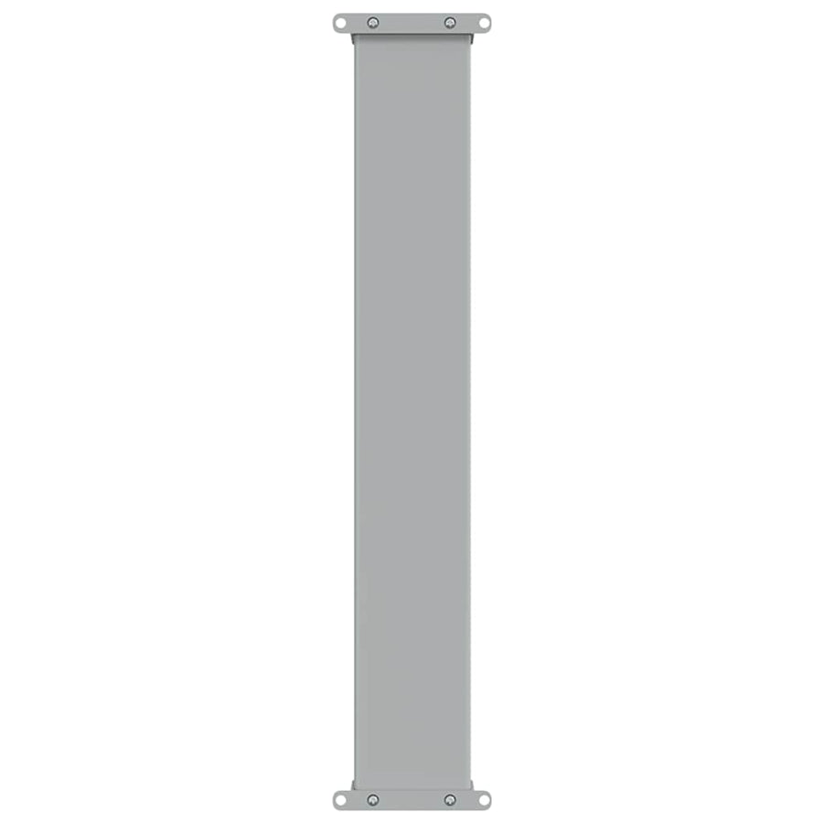 Patio Retractable Side Awning 80x300 cm Black