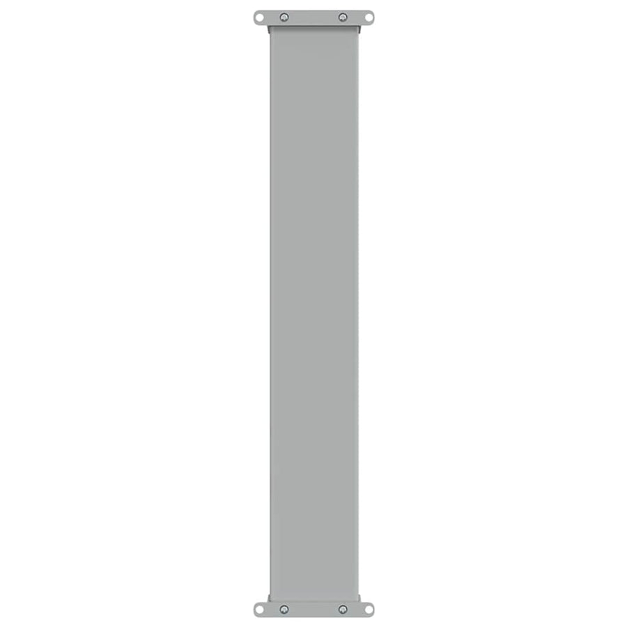 Patio Retractable Side Awning 80x300 cm Grey