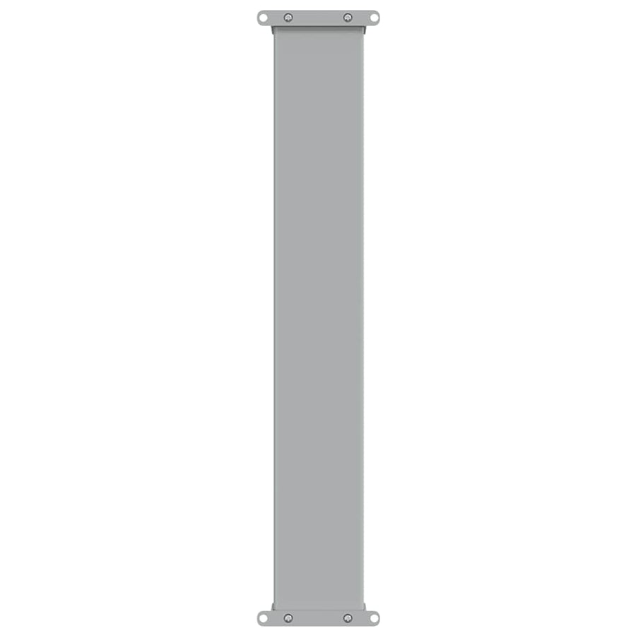 Patio Retractable Side Awning 80x300 cm Brown