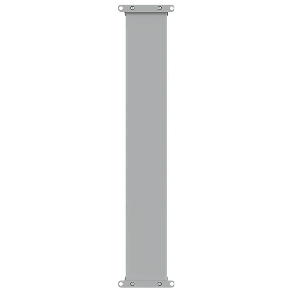 Patio Retractable Side Awning 80x300 cm Brown