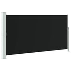 Patio Retractable Side Awning 170x300 cm Black