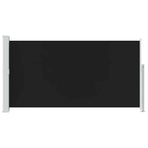 Patio Retractable Side Awning 170x300 cm Black