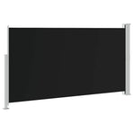 Patio Retractable Side Awning 170x300 cm Black