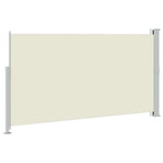 Patio Retractable Side Awning 170x300 cm Cream