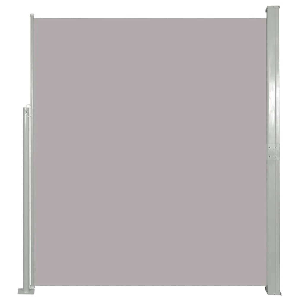 Patio Retractable Side Awning 170x300 cm Grey