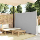 Patio Retractable Side Awning 170x300 cm Grey