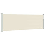 Patio Retractable Side Awning 100x314 cm Cream