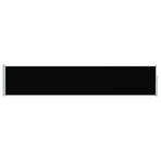 Patio Retractable Side Awning 100x514 cm Black