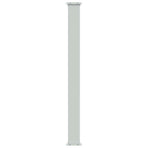 Patio Retractable Side Awning 100x514 cm Cream