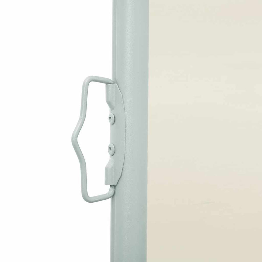 Patio Retractable Side Awning 100x514 cm Cream