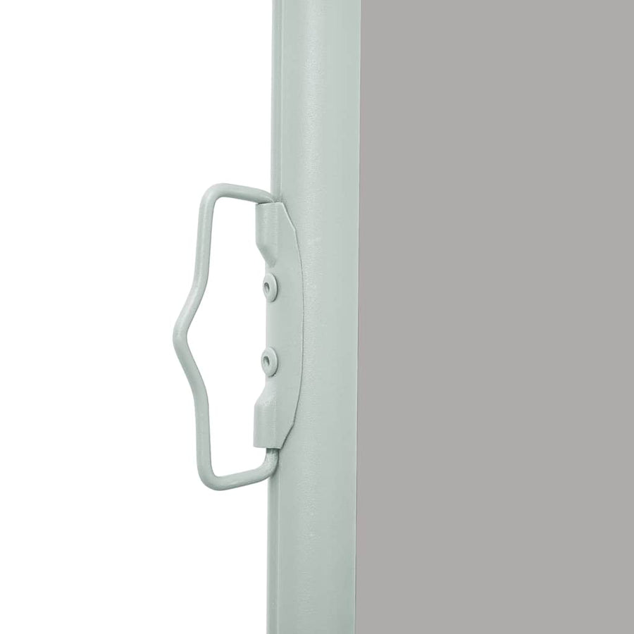 Patio Retractable Side Awning 100x514 cm Grey