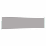 Patio Retractable Side Awning 120x500 cm Grey
