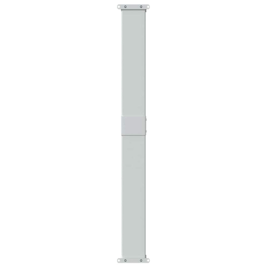 Patio Retractable Side Awning 140x514 cm Black