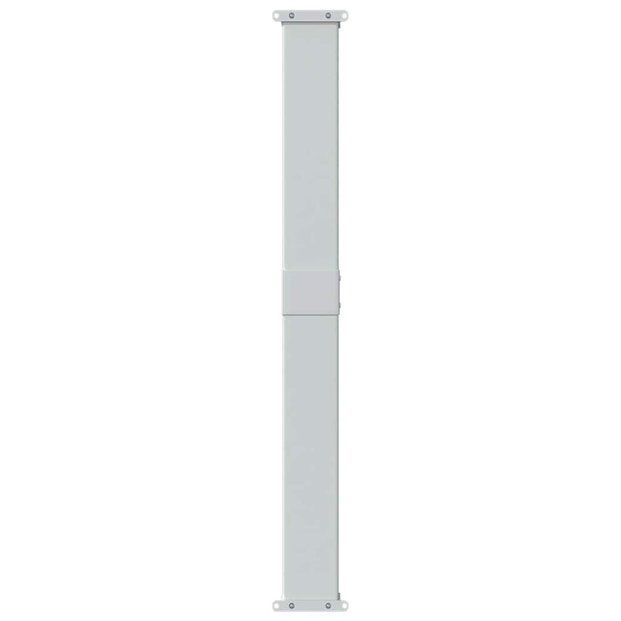 Patio Retractable Side Awning 140x514 cm Grey